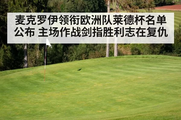 麦克罗伊领衔欧洲队莱德杯名单公布 主场作战剑指胜利志在复仇